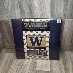The UNIVERSITY OF WASHINGTON Huskies Scrapbook Kit Collegiate