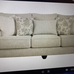 7 Foot Living Room Couch, Only One Year-Old. Perfect Condition.