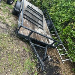 Trailer 2024, , Mide 6x12 ,  Se Abre A Los Lados Para  Subir Las Cosas  Lo Compramos En  Bass Pro