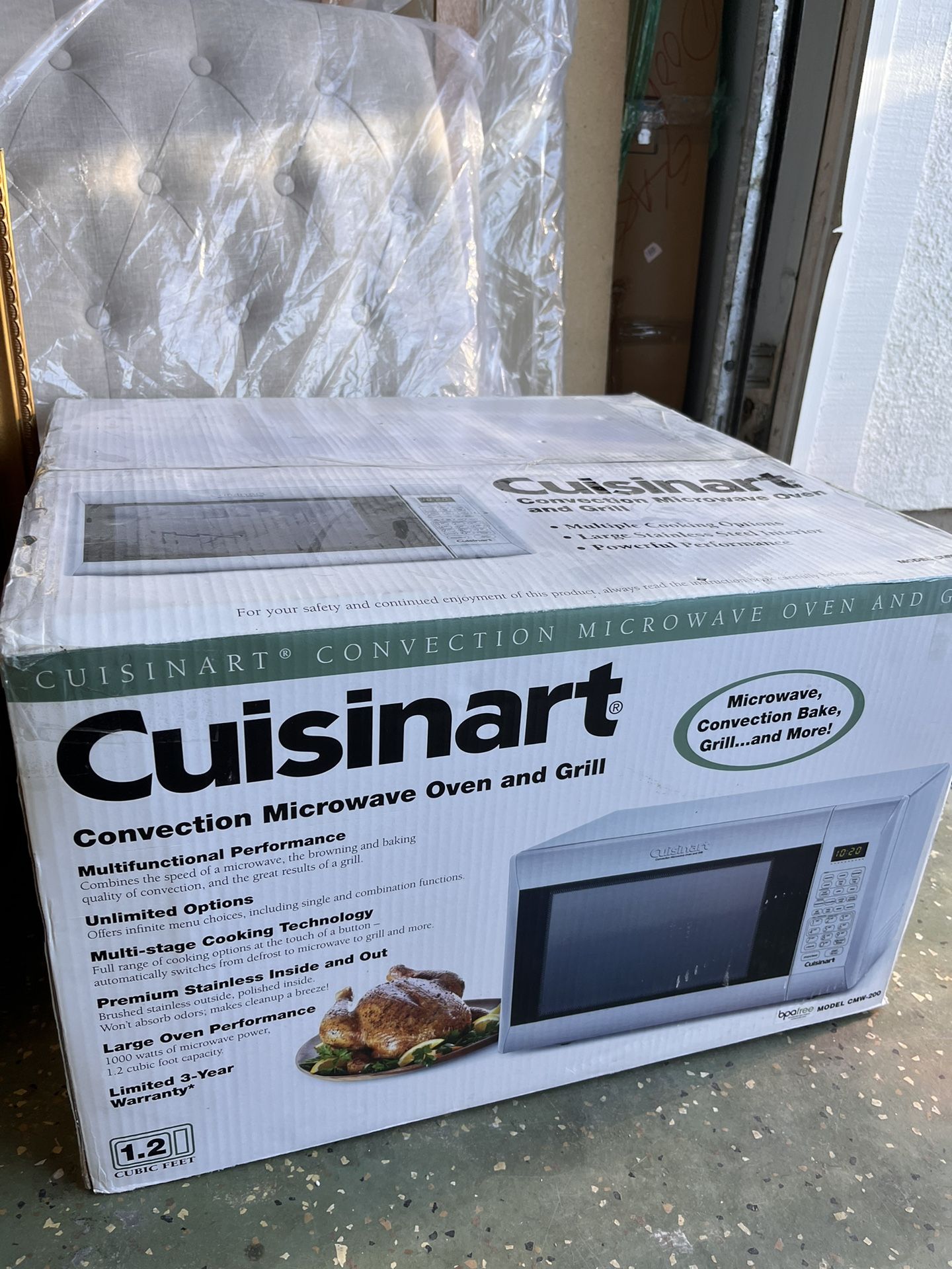 Brand New Cuisinart Convection Microwave Oven & Grill