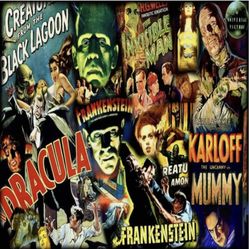 FRANKENSTEIN, DRACULA, WOLFMAN DVD's IN COLOR
