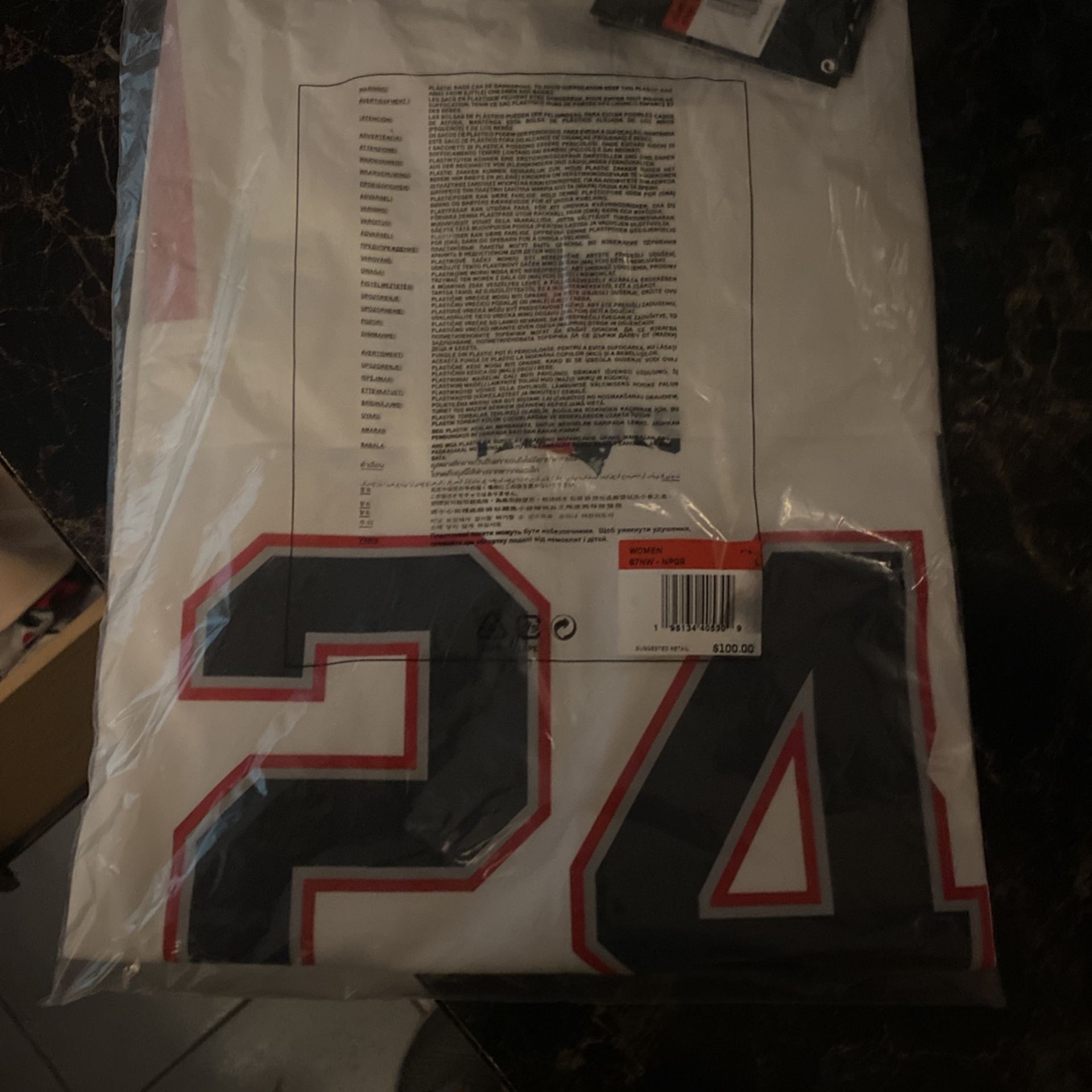 Brand New Patriots jersey #24 