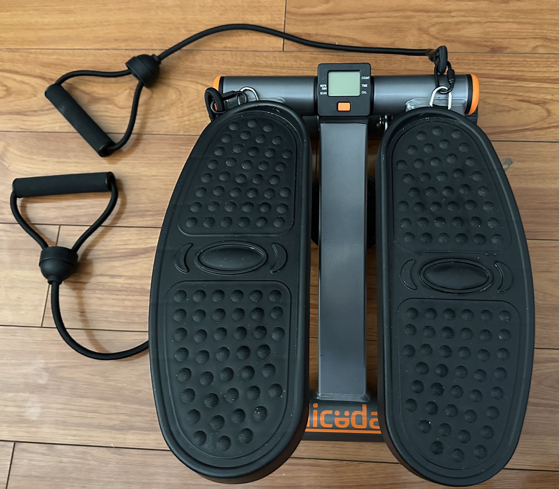 Stepper with Tracker & Resistance Bands