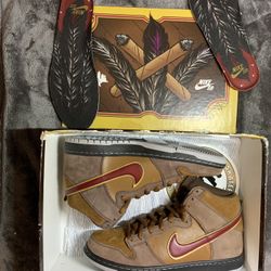 Nike Dunk High SB Cigar City Special box