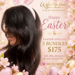 Easter Sale Luxury Hair Bundles – Body Wave (3 for $175)