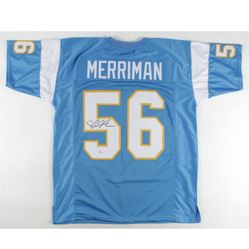 Shawne Merriman Signed Jersey (Beckett COA) San Diego Chargers