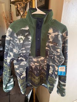 Columbia Sherpa Fleece Snap Pullover XS