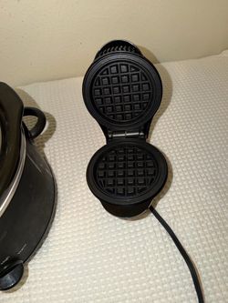 Crockpot and mini waffle maker