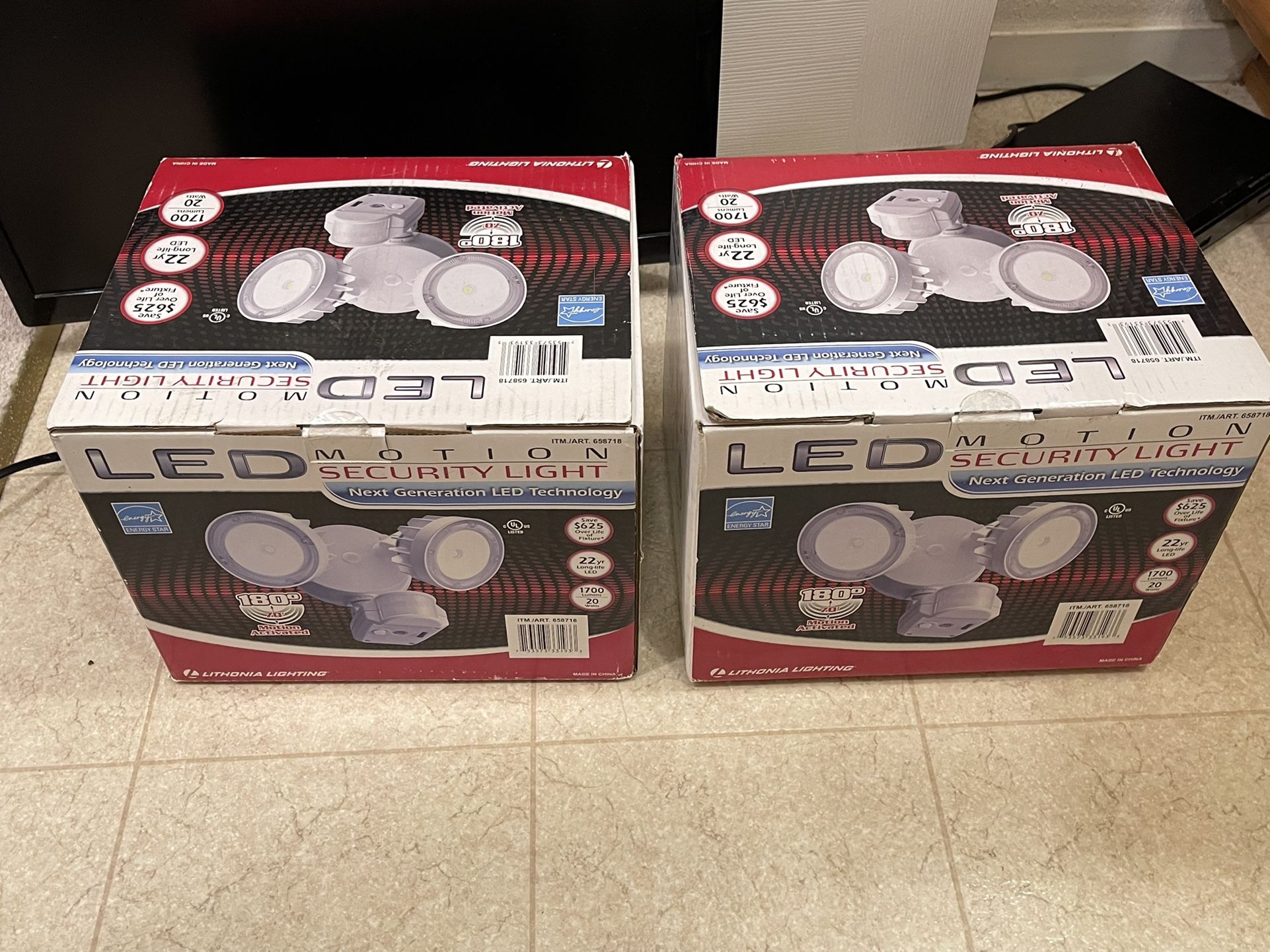 NEW MOTION LED SECURITY LIGHT