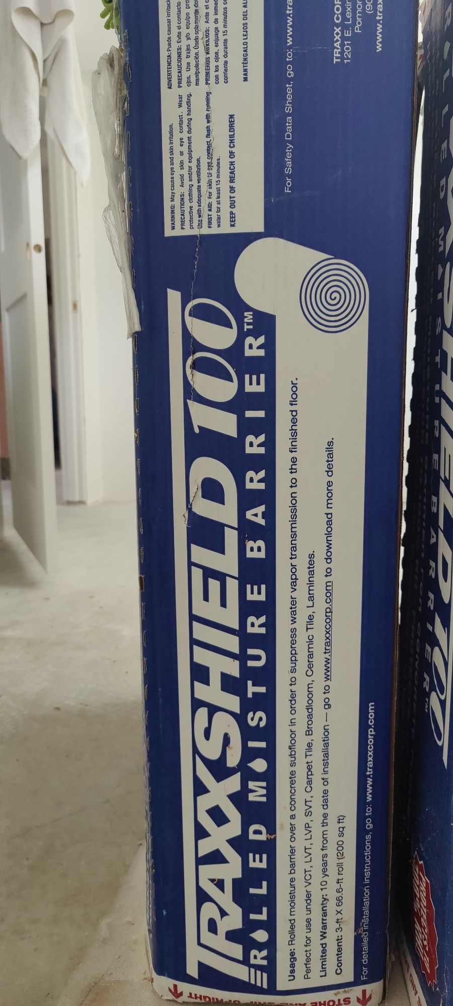 Concrete Floor Vapor Barrier Peel And Stick 1,000sq Ft