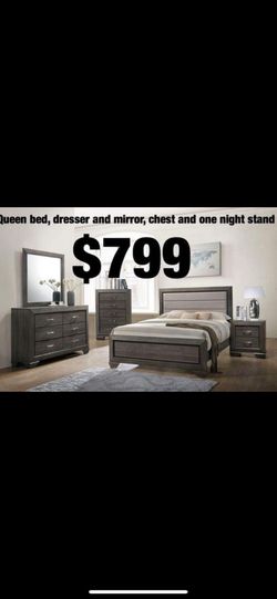 BRAND NEW COMPLETE BEDROOM SET FOR $799!!