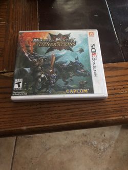 Monster Hunter Generations for 3DS!!