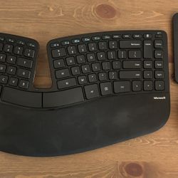 Microsoft Sculpt Ergonomic Wireless Desktop Keyboard and Wireless Mouse