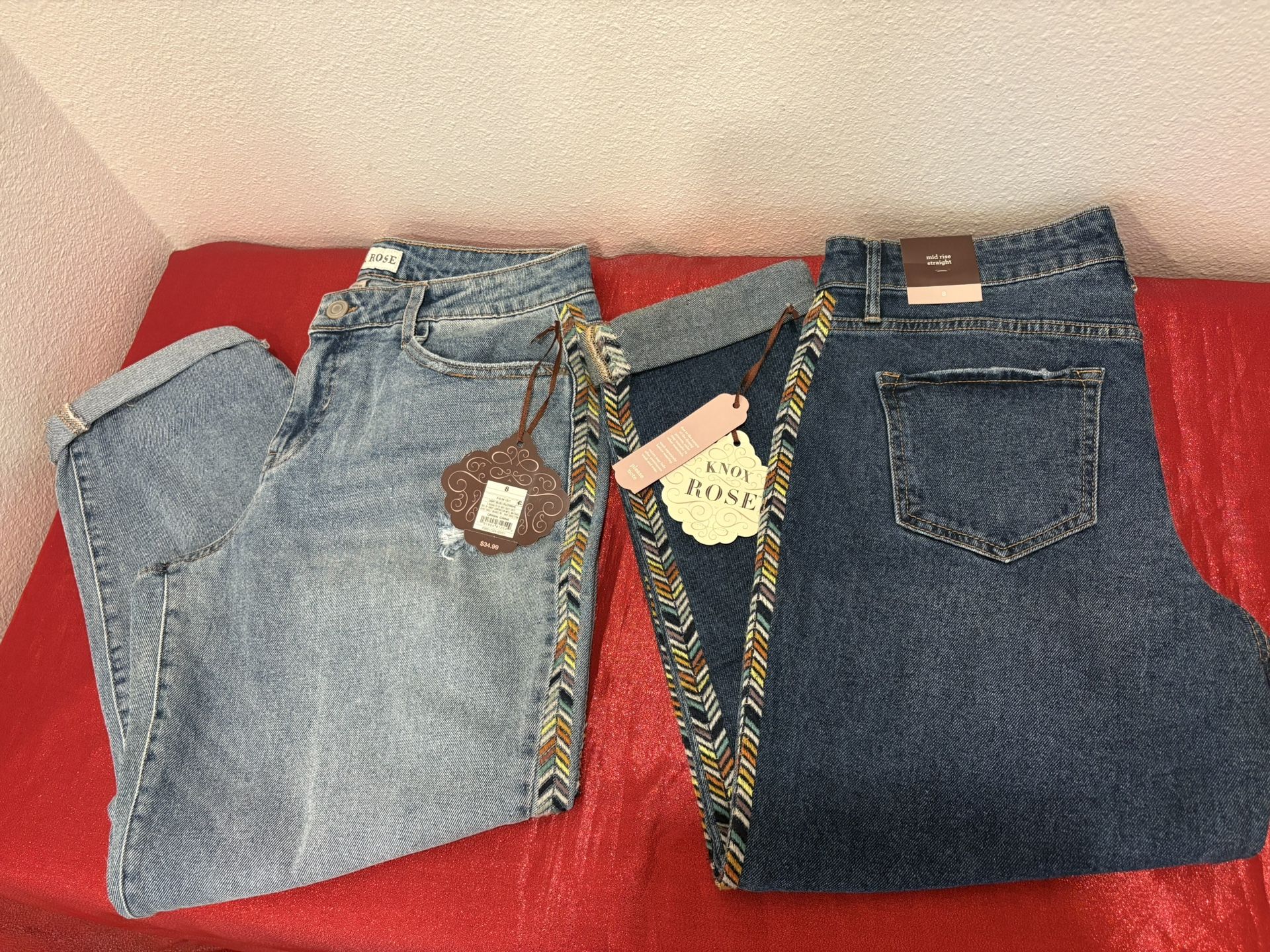 Set of 2 Brand New Women’s Jeans - Size 8 - Simi Valley