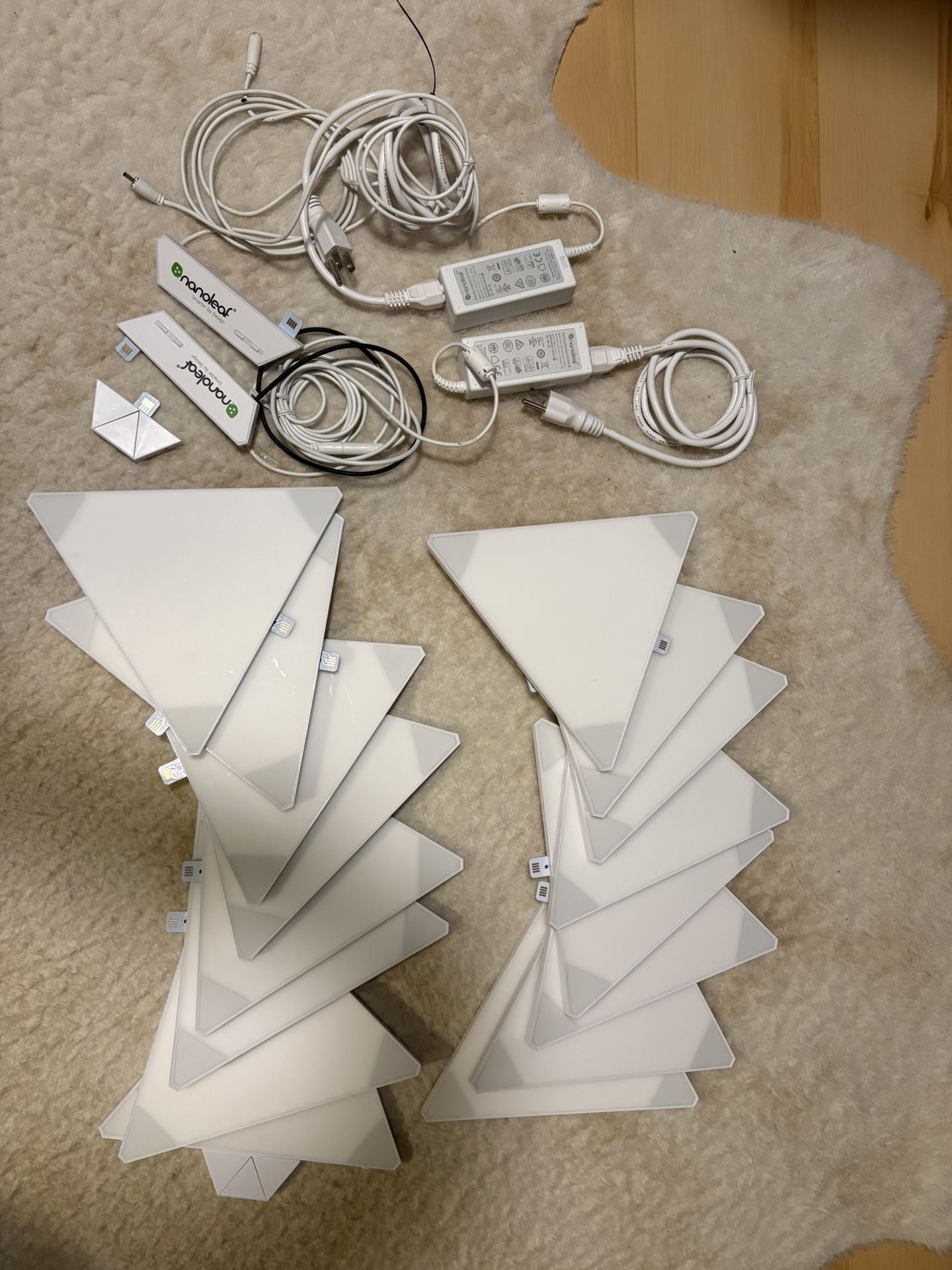 Nano Leaf Smart Lights - 2 Pack (18pack) 