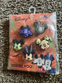 Disney Halloween Crocs Jibbitz Charms 5-Pack