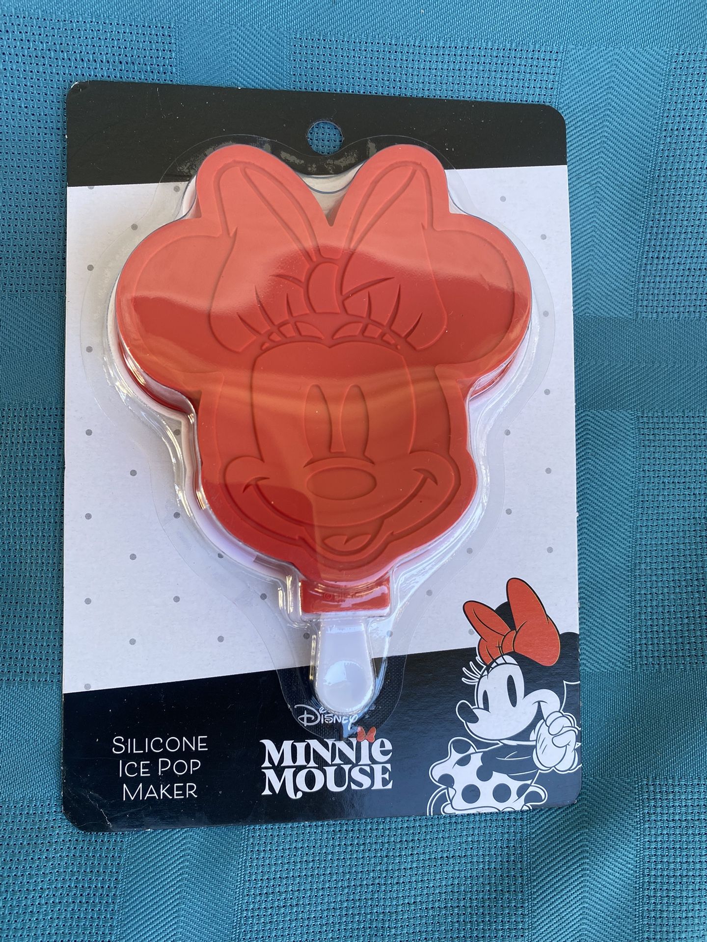 Minnie And Mickey Mouse Silicone Ice Pop Mold Maker