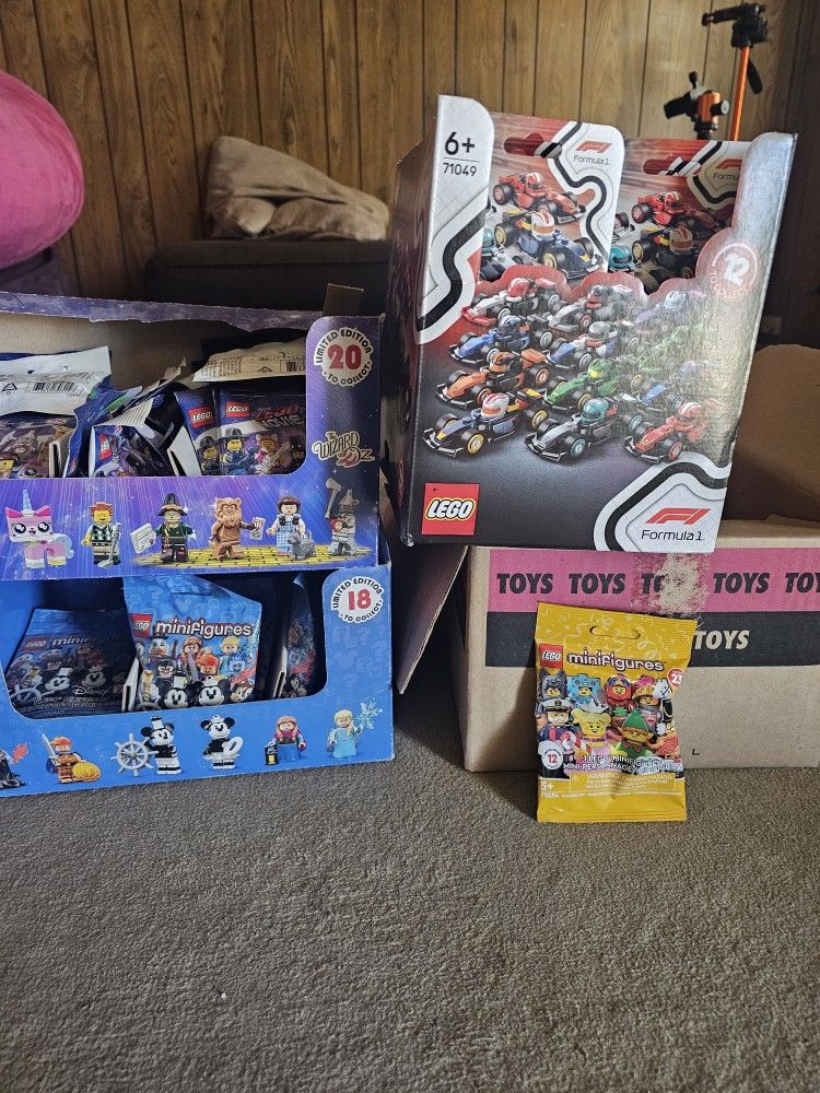Lego Minifigures $5 Each.
