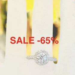 Engagement  Ring Diamond 1.04 Carats NATURAL DIAMONDS 💎  LIQUIDATION SALE -65%  THE APPRAISAL IS FROM WHEN GOLD WAS $1800  NOW GOLD IS OVER $5000