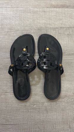 Tory Burch Miller Sandals Patent