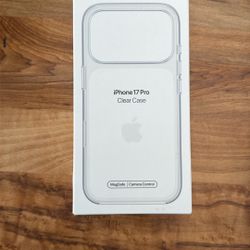 iPhone 17 Pro Case (Clear) - Brand new 