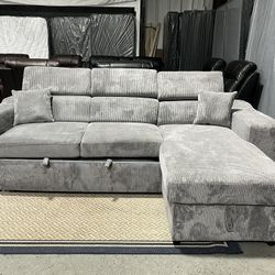 BRAND NEW STORAGE SECTIONAL SOFA SLEEPER