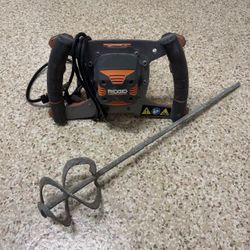 Ridgid Single Paddle Mixer 
