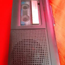 Panasonic 2 Speed Micro Cassette Recorder Includes Battery It Works 