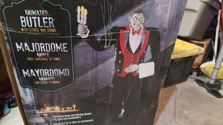 Halloween Animatronic Butler