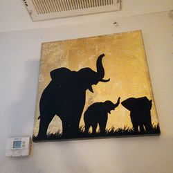 Elephant canvas