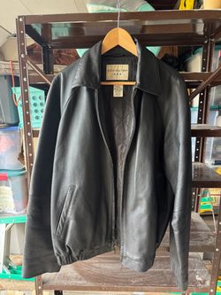 Covington Black Leather Jacket