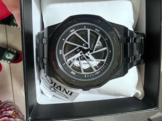 Invicta Black Skeleton Dial Men's Watch