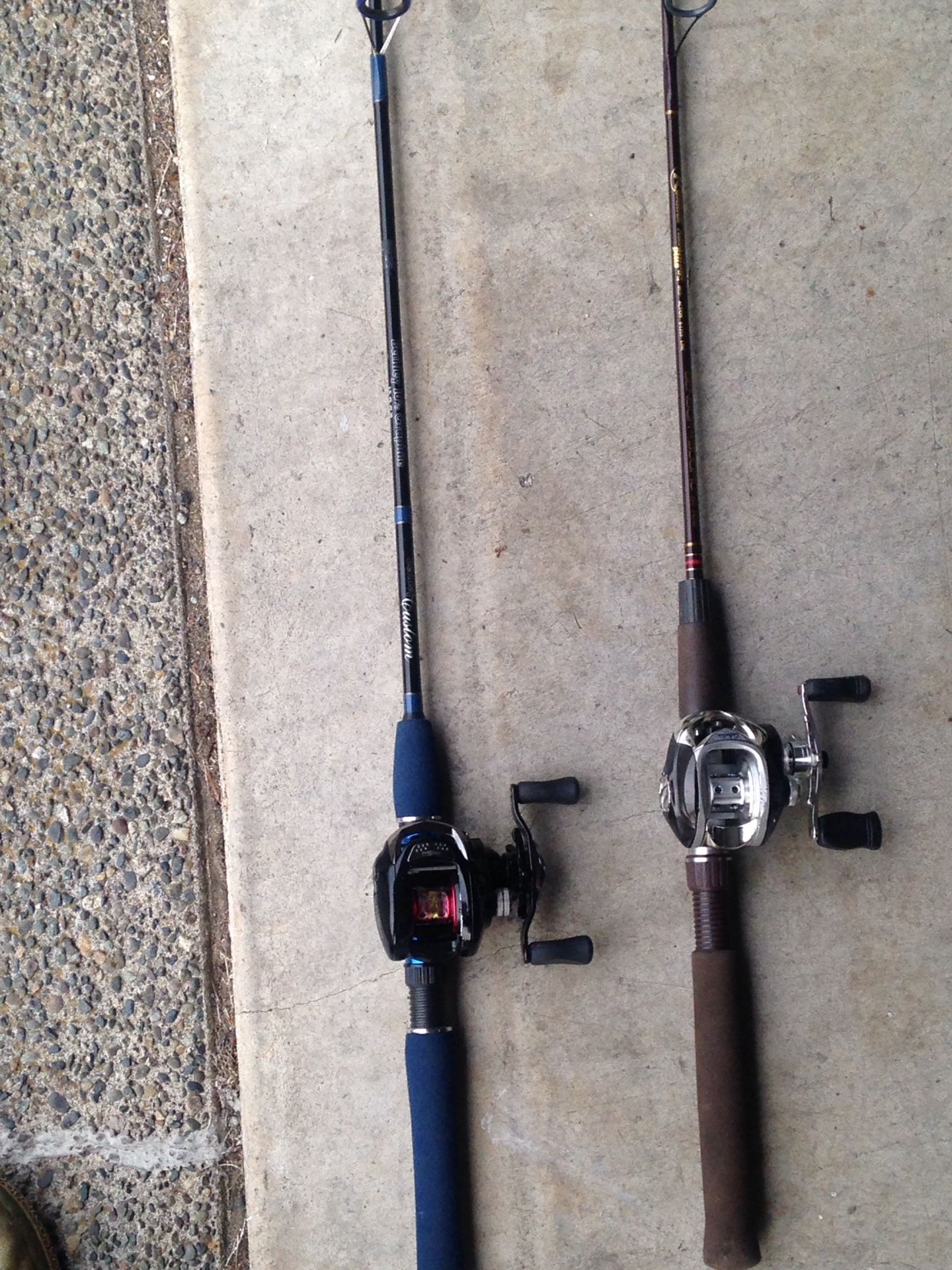 Fishing poles