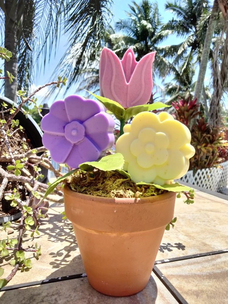 Mother's Day soap flower bpouquet.