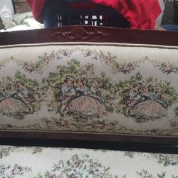 Antique Sewn Bench Seat