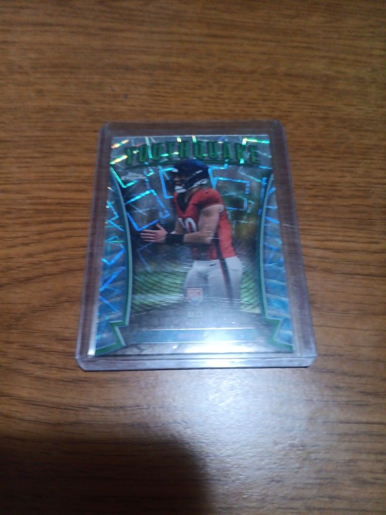 Bo Nix Earthquake Laser Refractor