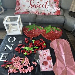 Little Girls First Birthday Party Supplies