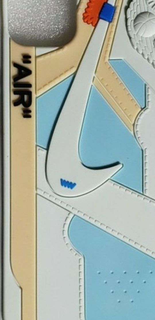iPhone 11 Pro Max Sneaker Silicone Protective Case Light Blue