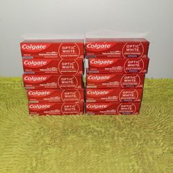 10 Colgate Optic White Stain Fighter 4.2oz 