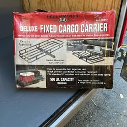 Class III 2” Trailer Hitch Receiver Cargo Back Tray Carrier NEW MAKE OFFER 