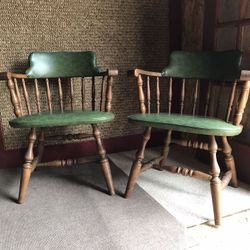 Maple wood chairs