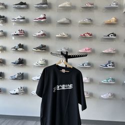Brand New Supreme Banner Tee (FW23) Black XXL