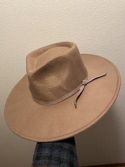 Brown Flat Hat - Brand New!