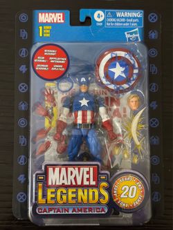 Marvel Legends 20th Anniversary Series Captain America Action Figure