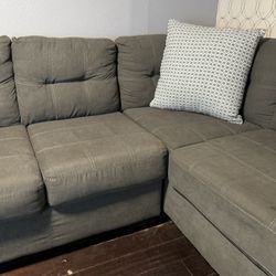 Sectional with ottoman