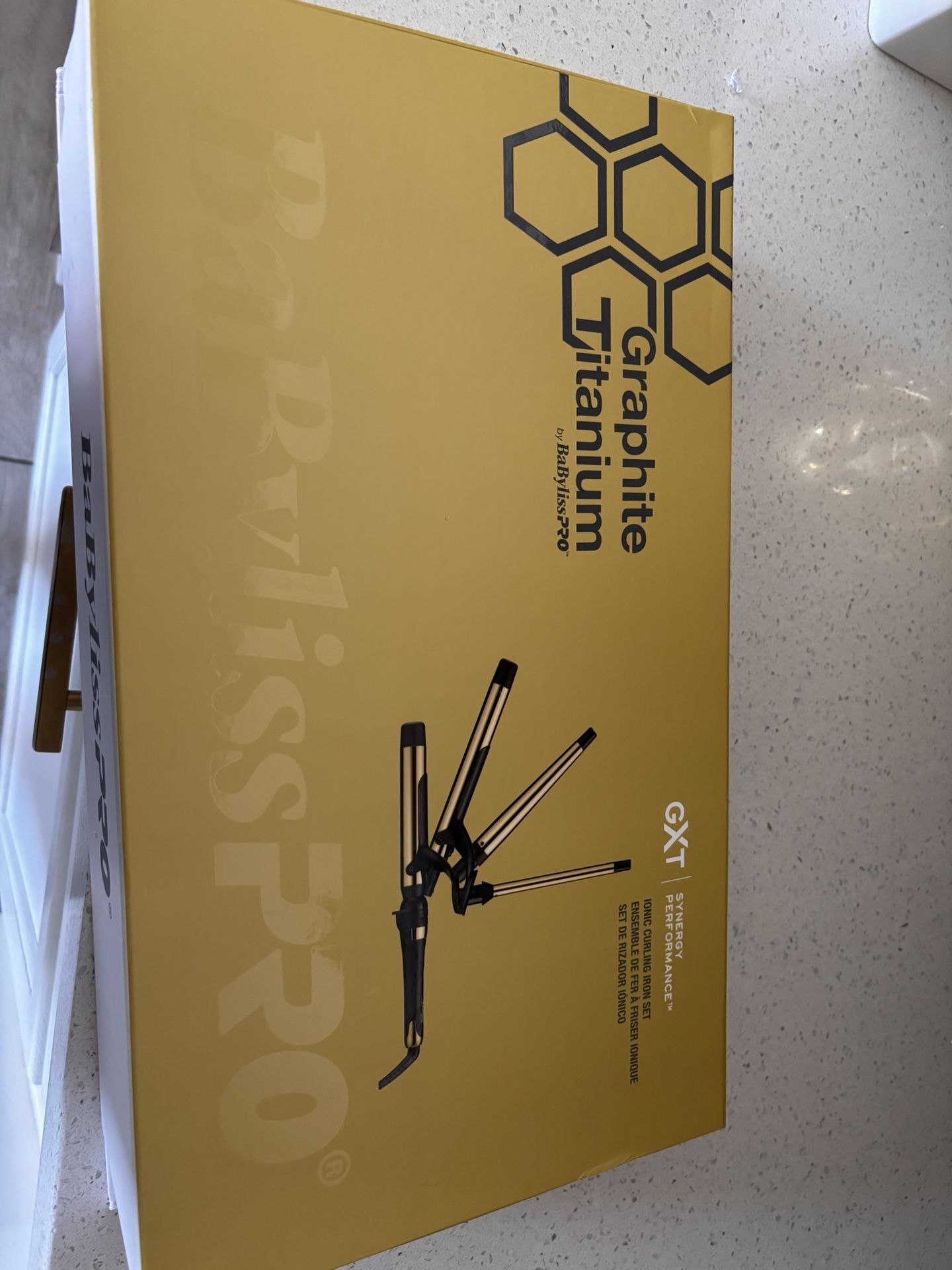 Graphite Titanium Ionic Curling Set