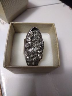 Vtg  Dina Mackney
Pyrite Ring