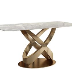 Beautiful Brand New Slate Verona Dining Table