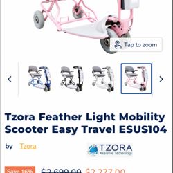 Mobility Scooter Portable Folding 