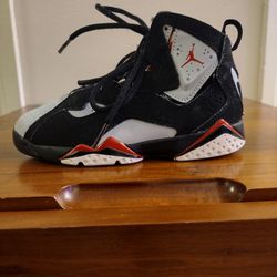 Jordan True Flight Black/Red/Grey  Lifestyle Sneakers Size 12C